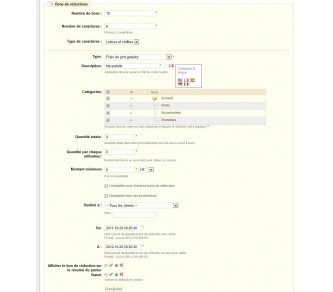 Gestionnaire de bons de réductions 1.4