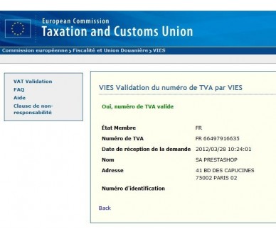 TVA Intracommunautaire et groupe de client (v 1.3)