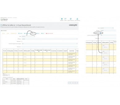 table viewer