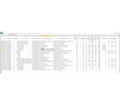 Accounting summary with VAT