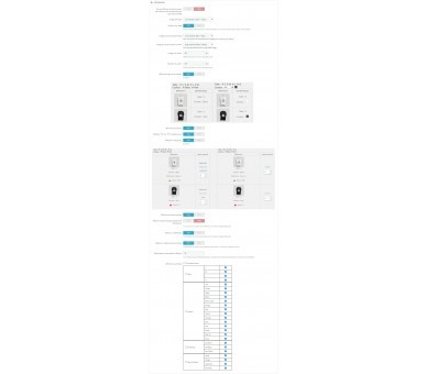 Lista de declinaciones