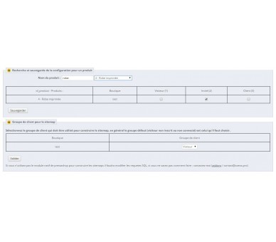 Ventes VIP 1.6