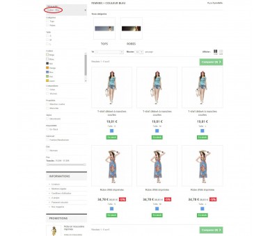 Show combinations as products