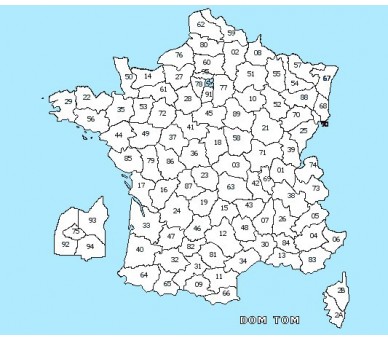 Carte de France